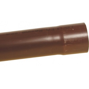 PVC MARRONE TUBO Ø 80 mm x 200 cm