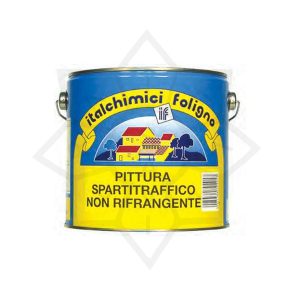 PITTURA SPARTITRAFFICO STRADALE NON RIFRANGENTE GIALLA 750 ml ITALCHIMICI GROUP