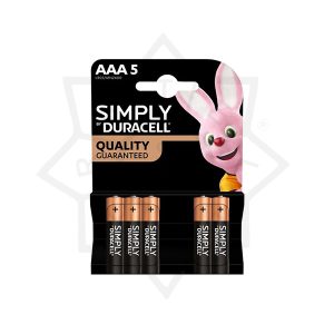 BATTERIA DURACELL MINISTILO AAA/5 (PZ. 5) SIMPLY