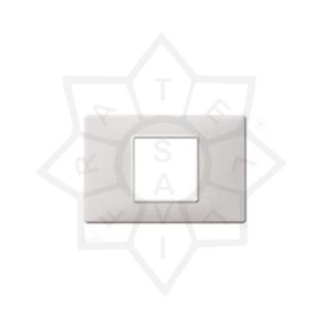 VIMAR PLANA PLACCA 2P SCHUKO BIANCA