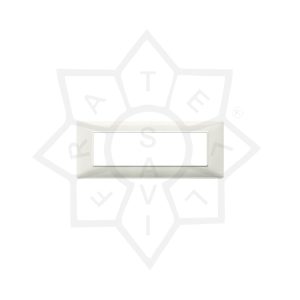 VIMAR PLANA PLACCA 7P BIANCA