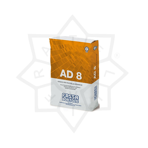 COLLA PIASTRELLE AD8 B/CO Kg 25 FASSA BORTOLO