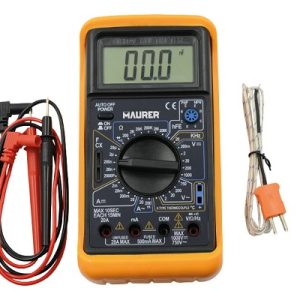 TESTER DIGITALE 19 MISURAZ. PROFESSIONALE MAURER 84247
