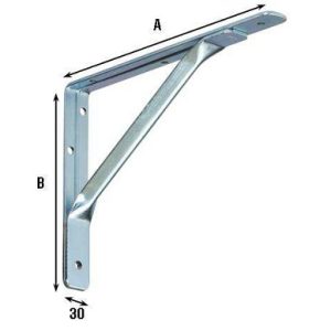 MENSOLONE ZINC. C/SAETTA 40 cm MAURER