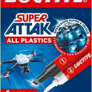 ATTAK PLASTICA ALL PLASTICS gr 2 + 4 ml