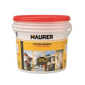 QUARZO PITTURA MURALE INTERNI ED ESTERNI B/CO 2,5 lt MAURER