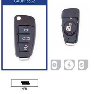 GUSCIO TELECOMANDO CHIAVE AUTO AUDI ART.GAUHF55C2