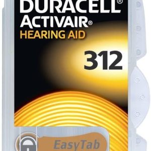 BATTERIA DURACELL APPARECCHIO ACUSTICO ART.312 (PZ. 6)